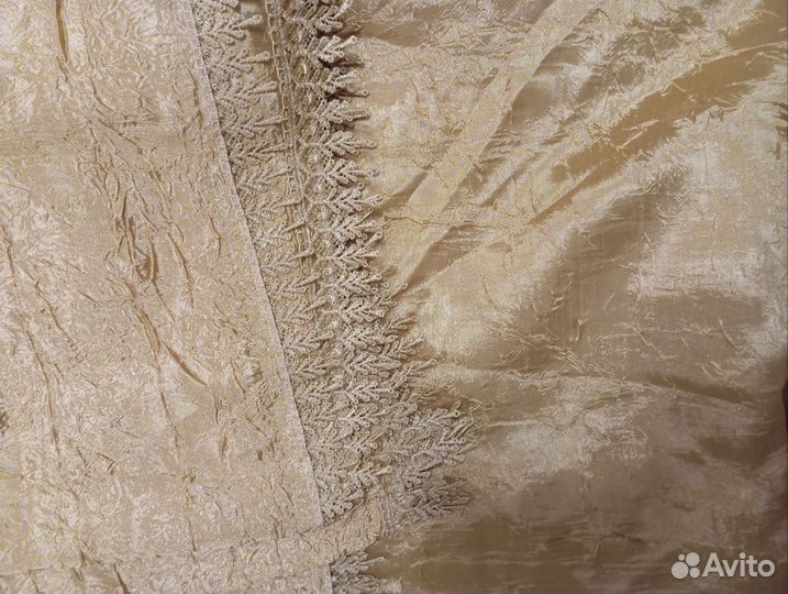 Комплект для спальни шторы и покрывало