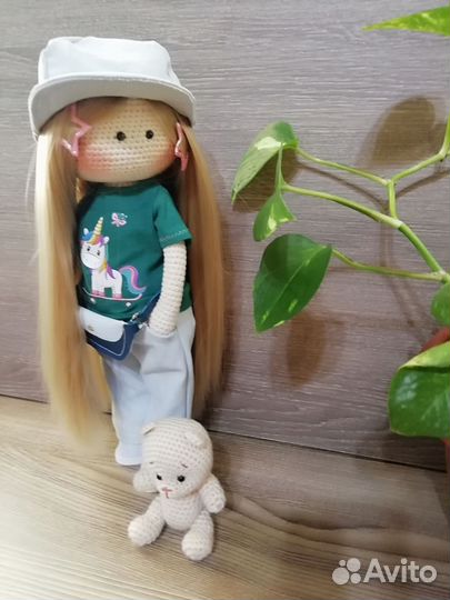 Кукла игровая и Интерьерная рост 30 см