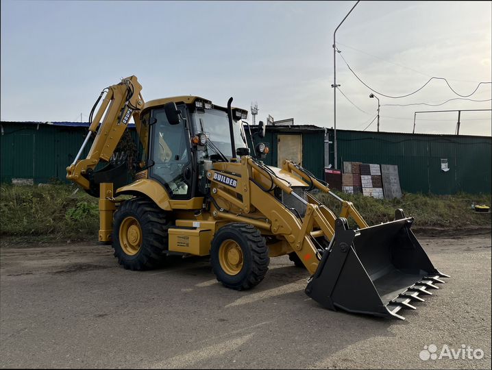 Экскаватор-погрузчик Builder BL388, 2023