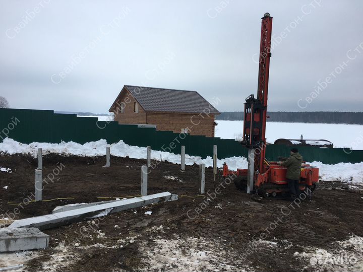 Забивные железобетонные сваи