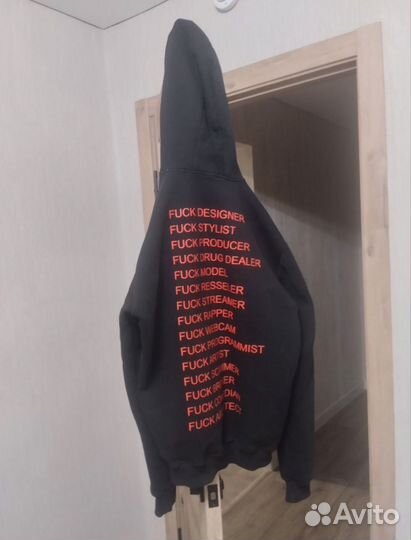 Convulsive fxck working hoodie