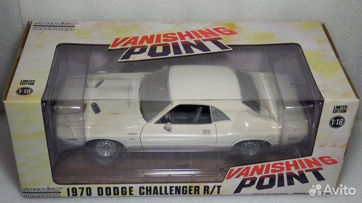 Модели 1:18 Dodge Challenger (1970 + 2020\2023)