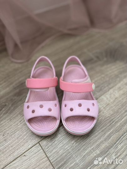 Сандалии crocs с8 для девочки