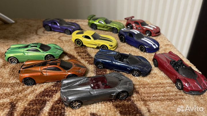 Hot wheels viper & pagani