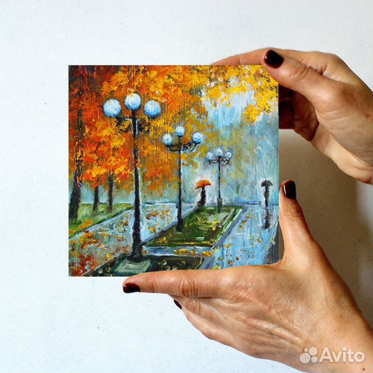 Картина маслом на холсте 