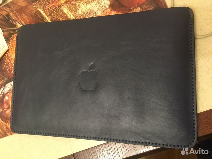 Кожаный чехол для macbook air 11