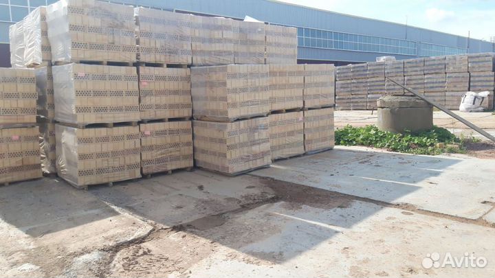 Кирпич лицевой / облицовочный / полуторный