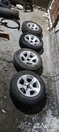 Диски с зимней резиной р13