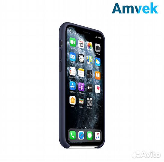 Чехол на iPhone 11 Pro Max (Dark Blue) Люкс