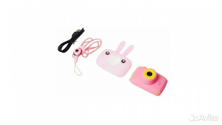 Детский фотоаппарат ZUP Childrens, кролик розовый