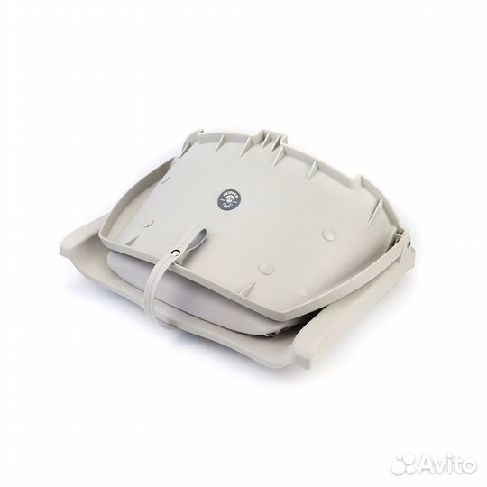 Кресло складное с мягкими накладками Skipper серый