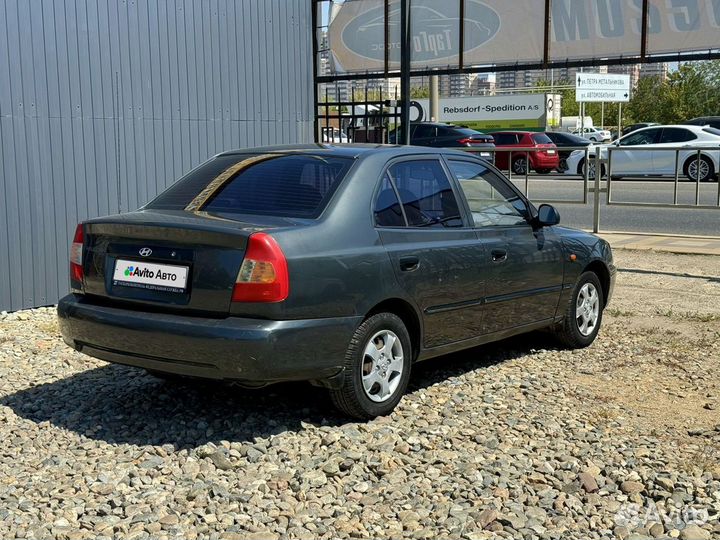 Hyundai Accent 1.5 AT, 2008, 193 000 км