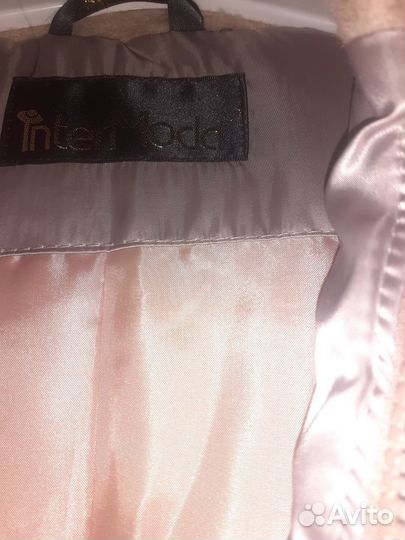 Пальто для девочки 116