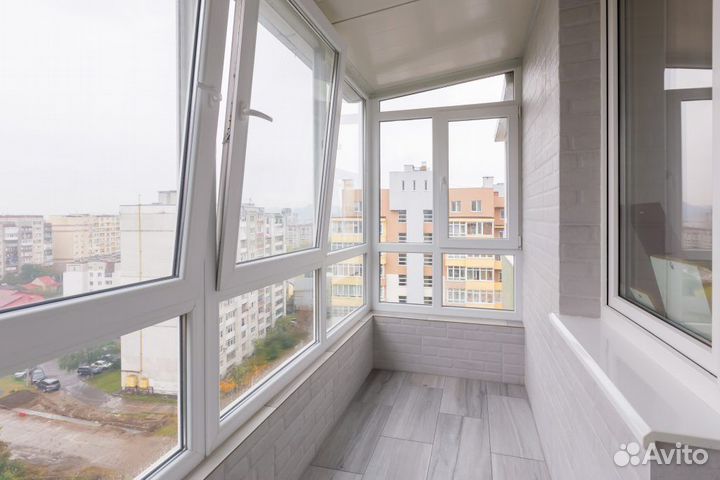 Пластиковые балконы в Кашхатау