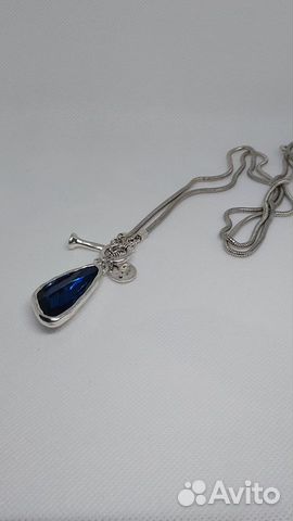 Ожерелье цепь с подвеской а-ля Uno de 50