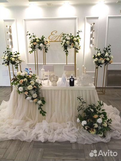 Оформление свадеб, свадебный декор, украшение зала