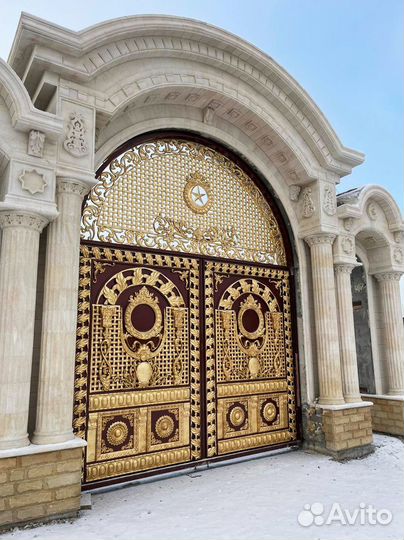 Кованные ворота