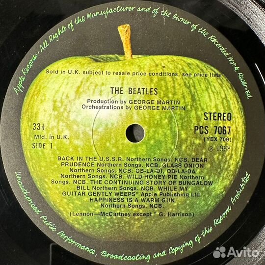 The Beatles – The Beatles 2LP (Англия 1968г.)