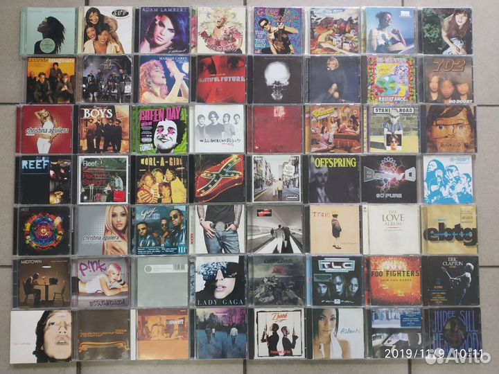 Музыка на cd дисках зарубежная и российская