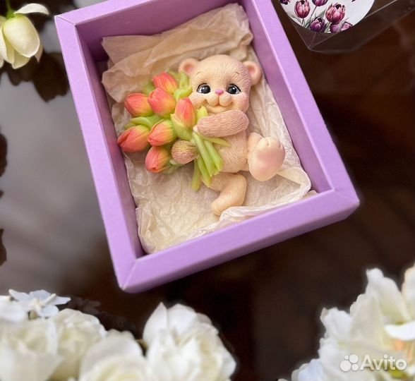 Мыло ручной работы. Животные. Звери