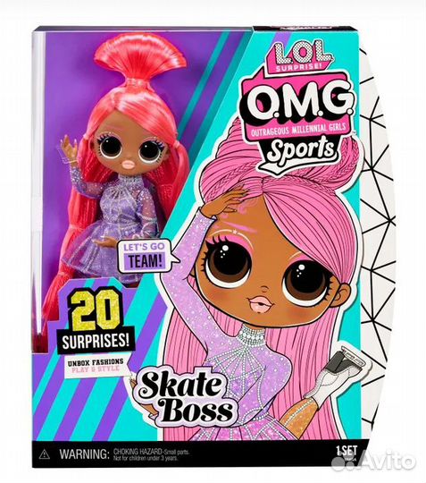 Кукла L.O.L. Surprise Skate Boss/Kicks Babe