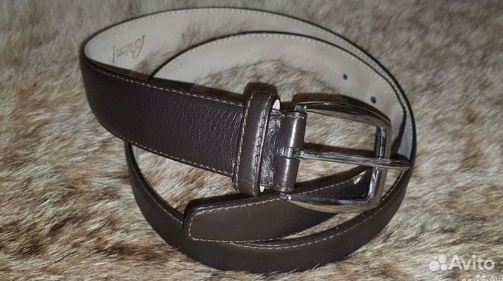 Ремень кожа Brioni оригинал
