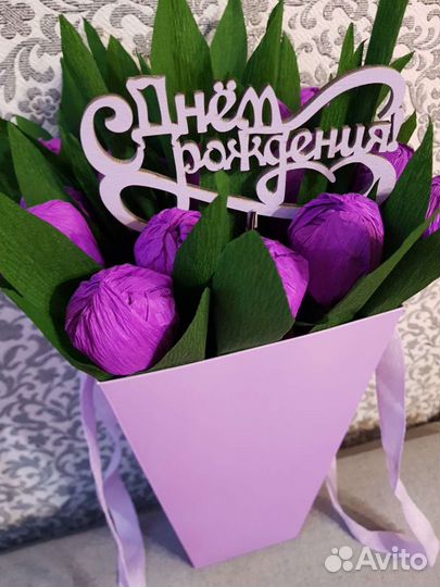 Букеты из конфет