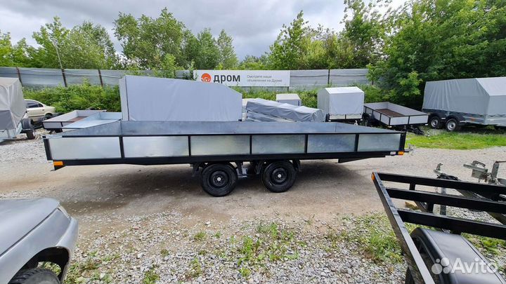 Прицеп новый 5 на 2 метра двухосный