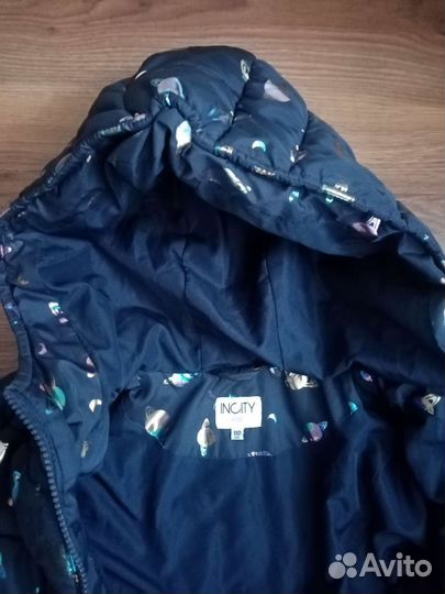 Куртка утепленная на девочку 110 р - р