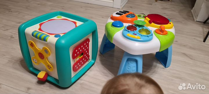 Развивающие игрушки куб elc развивающий стол