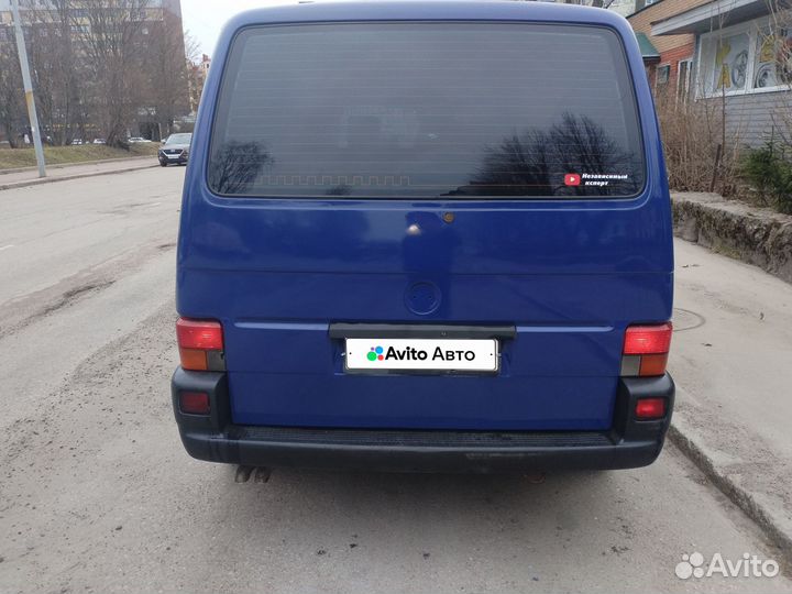 Volkswagen Transporter 2.5 МТ, 2002, 500 000 км