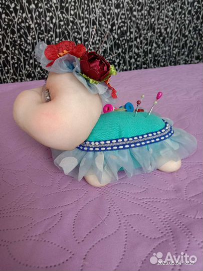Декоративная игольница - черепашка