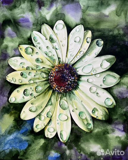Картина акварель