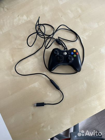 Геймпад xbox 360 проводной