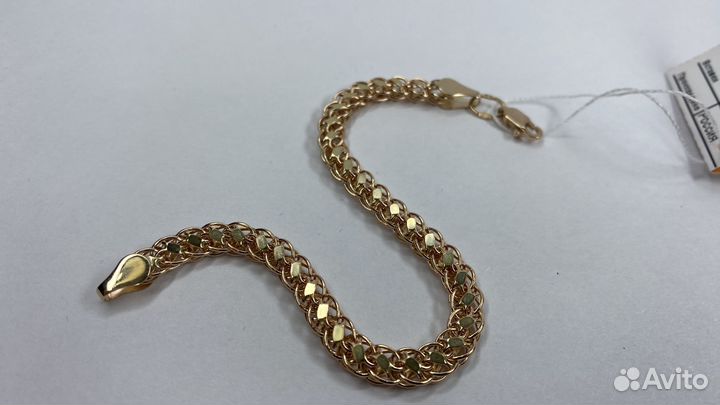 Золотой браслет 18