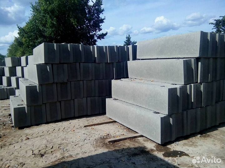Дорожные плиты и фундаментные блоки