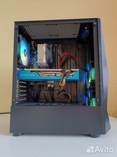 Игровой пк i5 9400f/RX 590/16gb/ssd