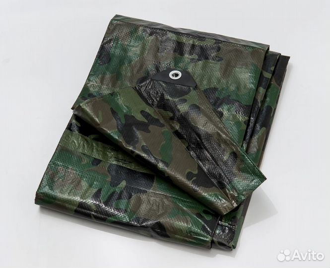 Тент камуфляжный с люверсами