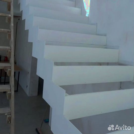 Перила кованные Установка