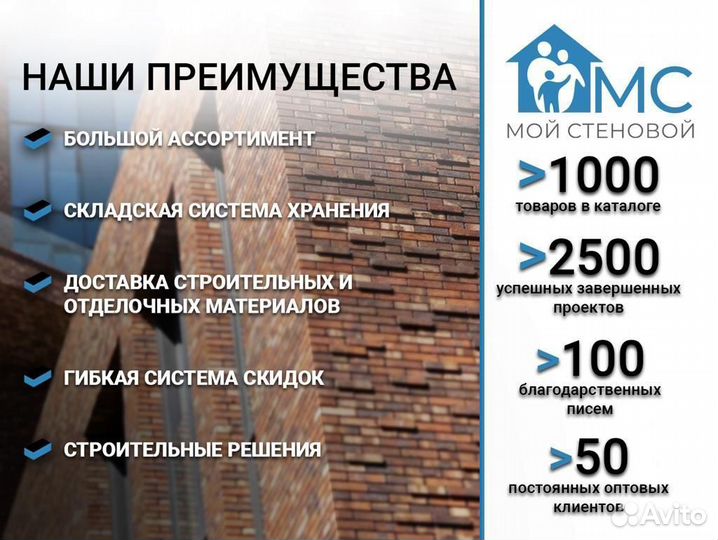 Термоблок стеновой поризованный Сталинградский