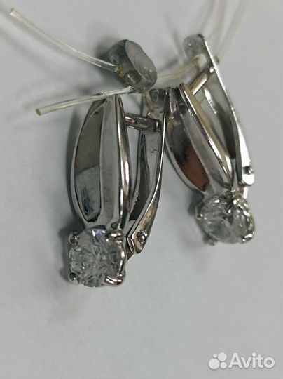 Золотые серьги проба 585 Арт.007125630123