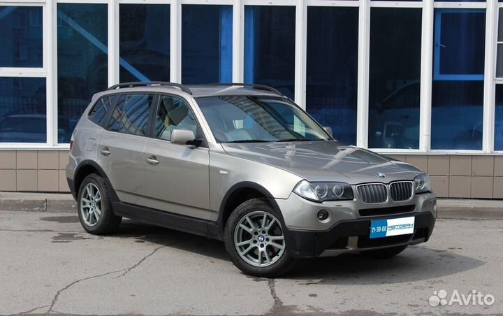 BMW X3 2.5 AT, 2008, 297 000 км