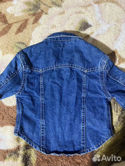 Джинсовая куртка для девочки