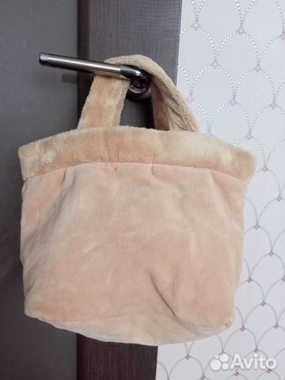 Сумка плюшевая