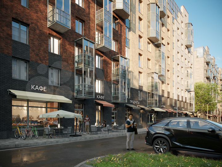 Квартира-студия, 29,5 м², 4/9 эт.