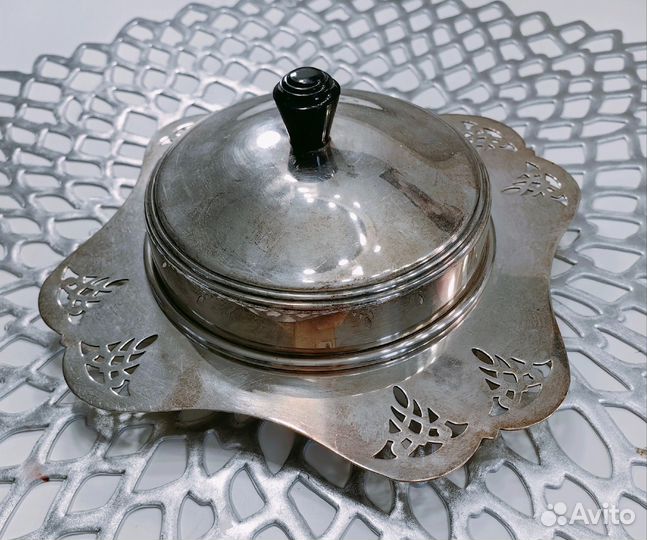 Маслёнка-икорница, Винтаж