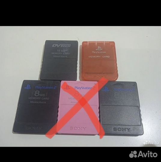 Карта памяти ps2 xbox