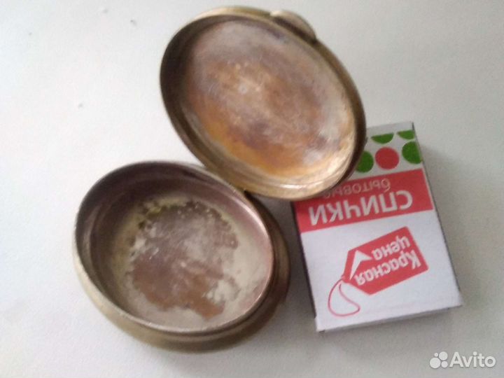 Антикварная серебрянная табокерка клеймо 84. К. Ф