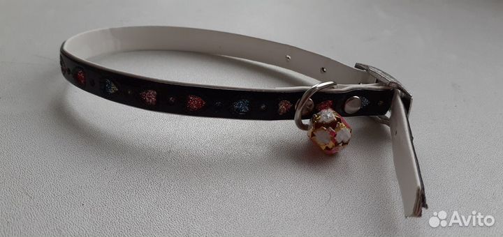 Ошейник с бубенчиком для кота