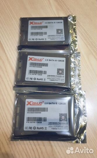 Новый SSD диск 128гб 2.5